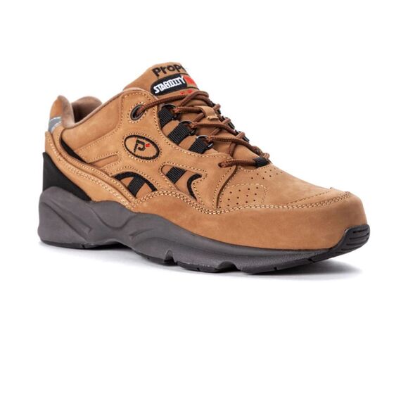 Propet Stability Walker Sneakers Men’s Size 11 Choco/Black Nubuck A5500 Shoes - Picture 1 of 12